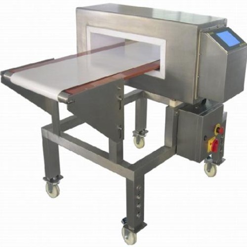 Inline metal detector for food inspection